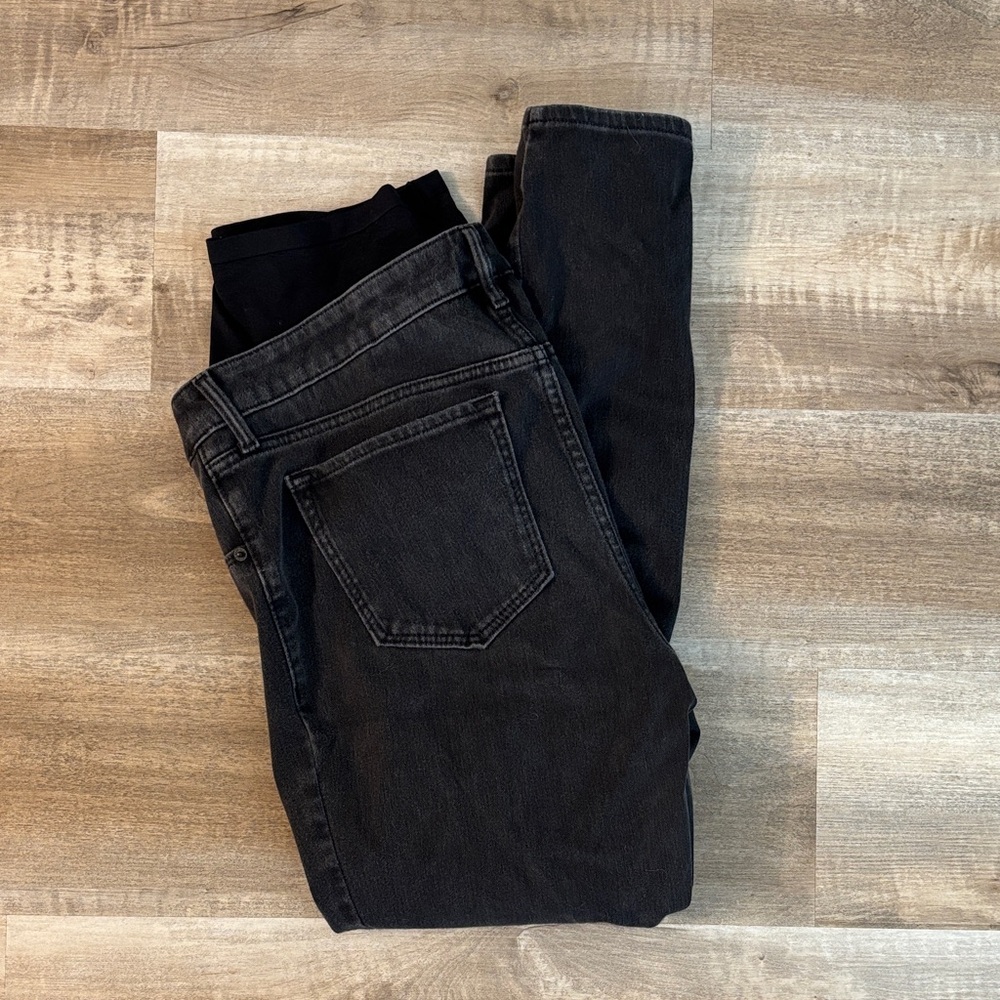 ✨Old Navy Women's Skinny Maternity Jeans - Black